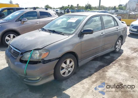2006 Toyota Corolla S из США, поврежденный, VIN 1NXBR30E66Z653246